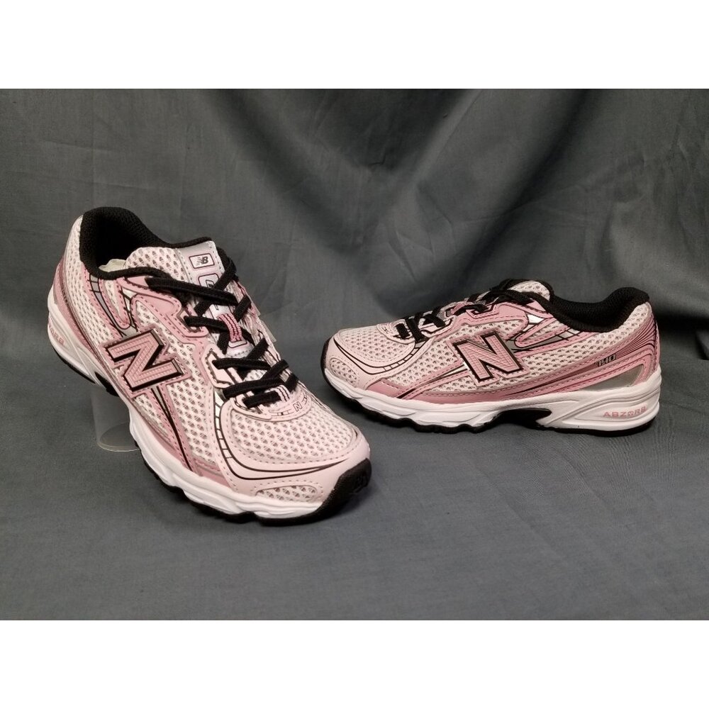 New Balance Girls 740 Sneakers PZ740DK Mesh White Pink Size 11 NEW IN BOX!